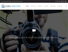 Tablet Screenshot of globalvideopros.com